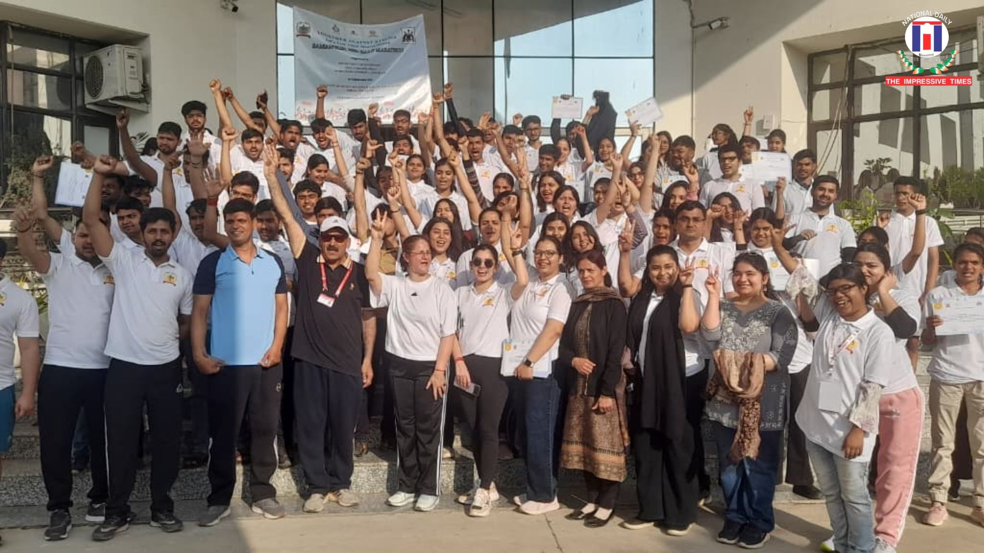Half Marathon Organized at Gurugram University to Promote Mental Health Awareness under “Samnvay 2026”