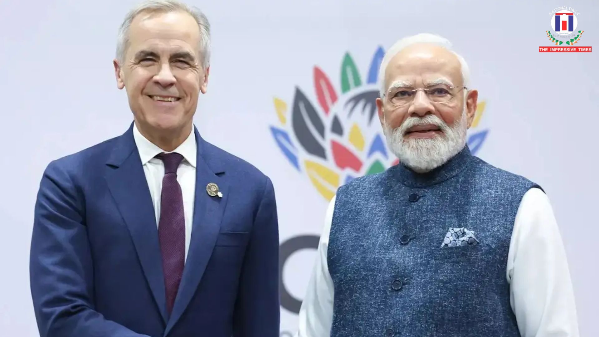 Canada PM Mark Carney Arrives In Mumbai On Four-Day India Visit