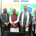 Shivraj Singh Chouhan Holds Bilateral Talks with Brazilian Ministers to Boost Agri Cooperation