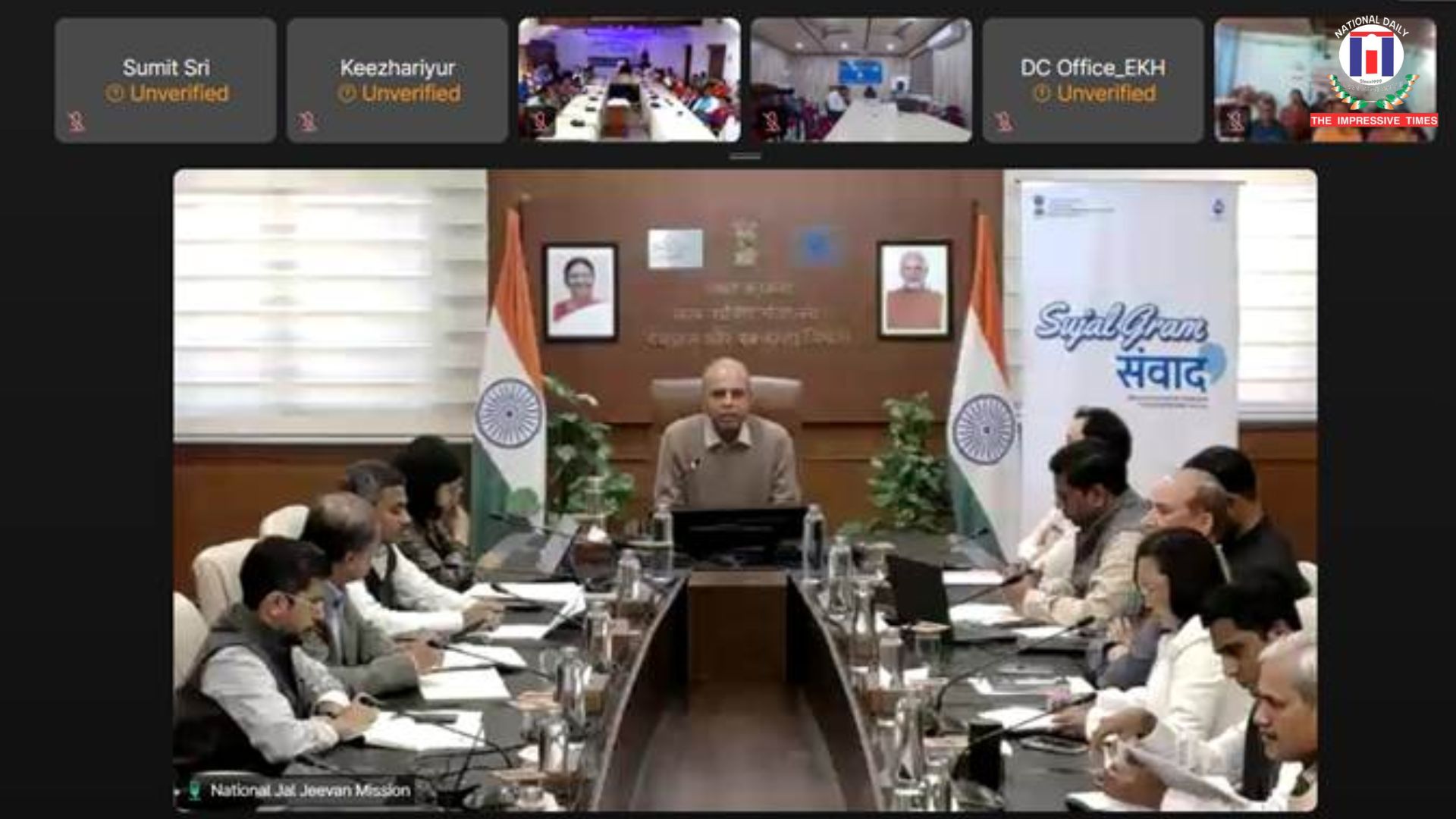 DDWS Hosts Fourth ‘Sujal Gram Samvad’, Connects 6 Villages Across 5 States and 1 UT in Local Languages