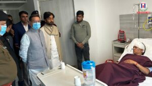 Surajkund Fair Accident: Haryana Minister Rajesh Nagar inspects site, reviews treatment of injured