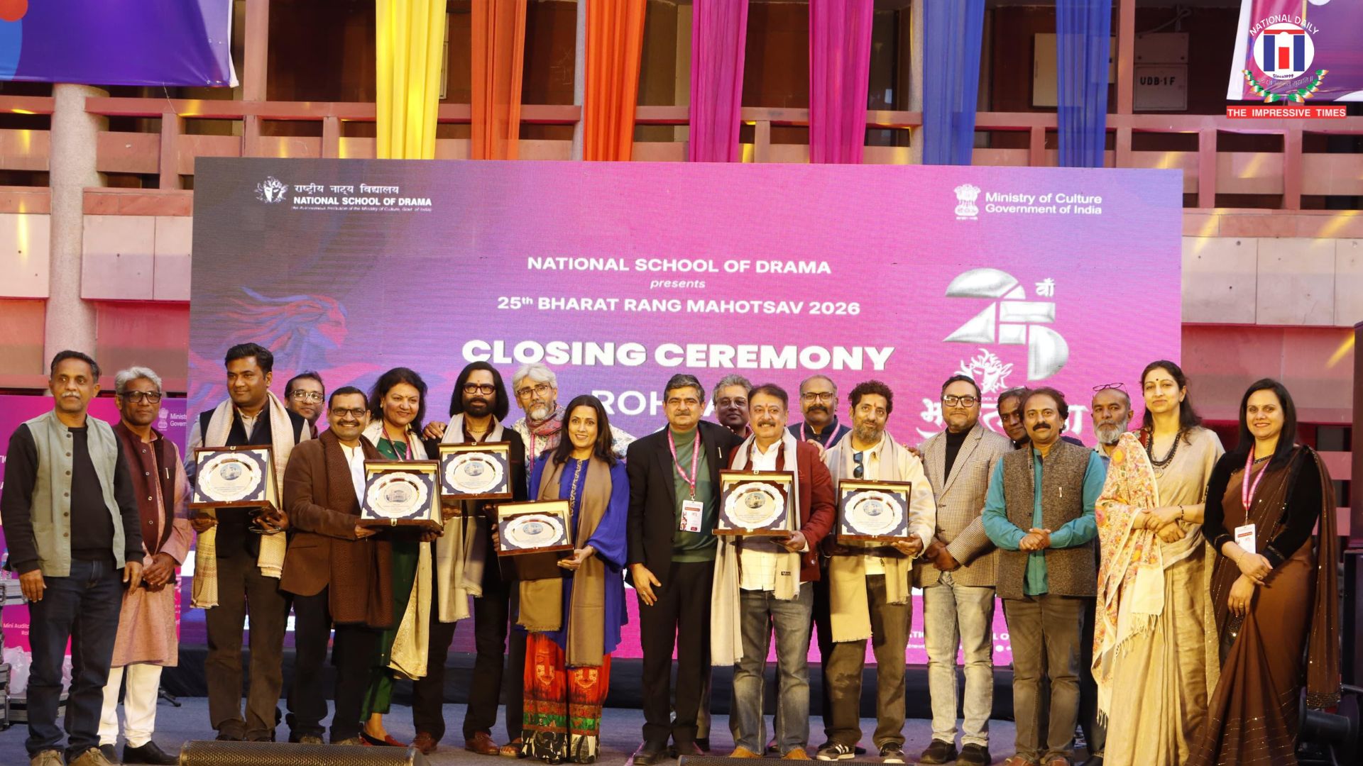 NSD Bharangam & Sarang Festival Concludes at DLCSUPVA Rohtak with Malini Awasthi’s Mesmerizing Performance