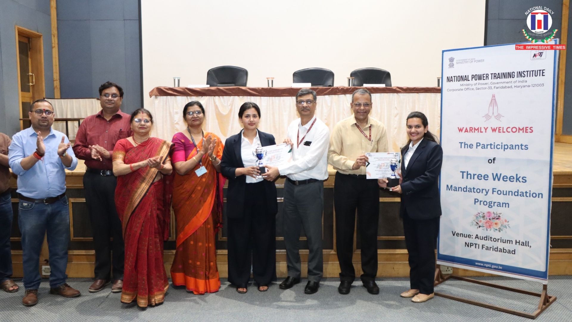 31st Batch of Foundation Course Concludes at NPTI, 127 Newly Appointed Officers Awarded Certificates