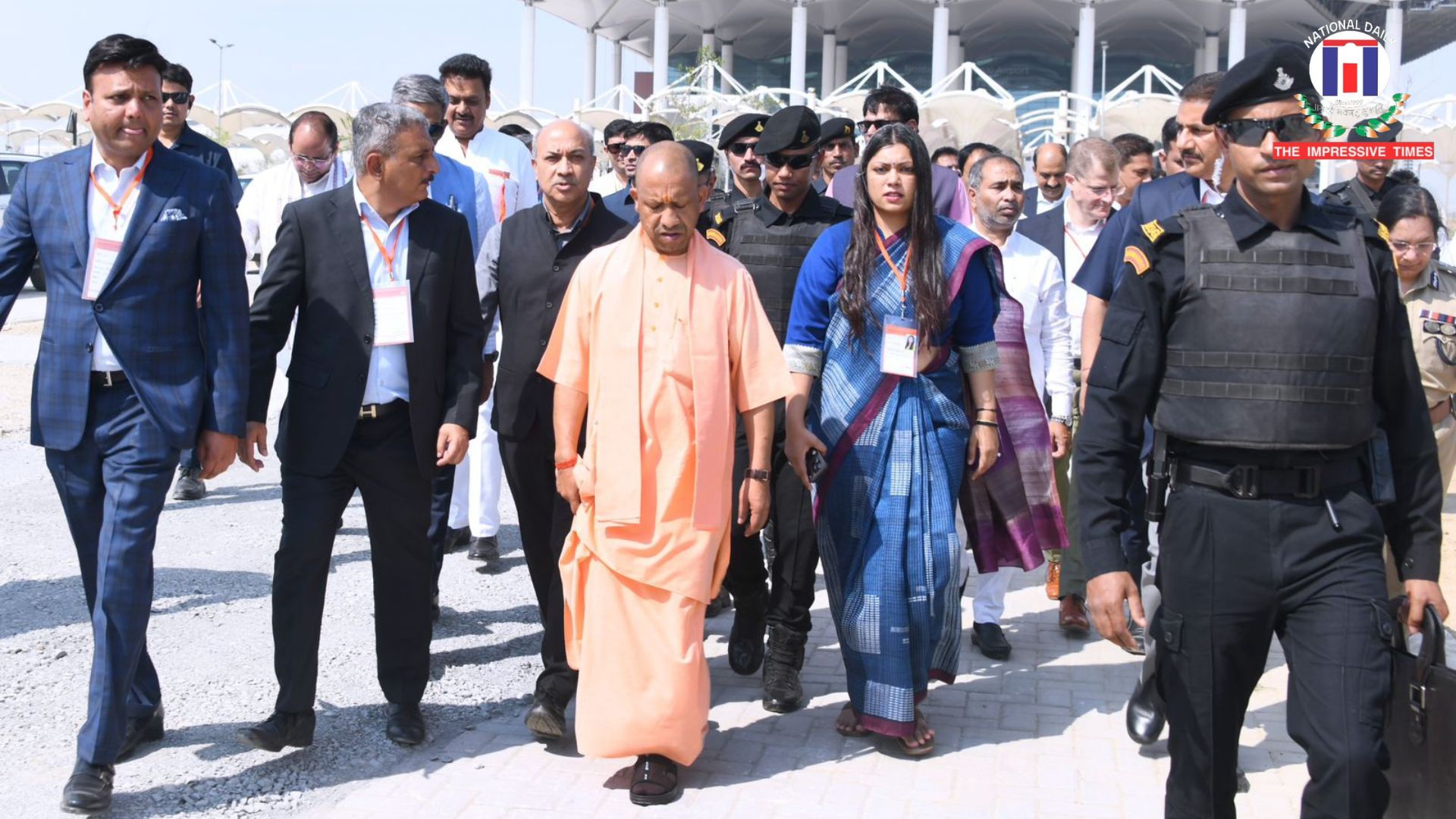 CM Yogi Reviews Jewar Airport Preparations Ahead of PM Modi’s March 28 Inauguration