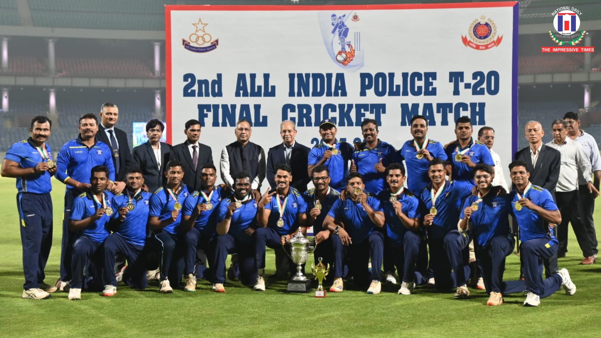 Maharashtra Police Clinches Title in the Final of 2nd All India Police Cricket T-20 Tournament 2025–26