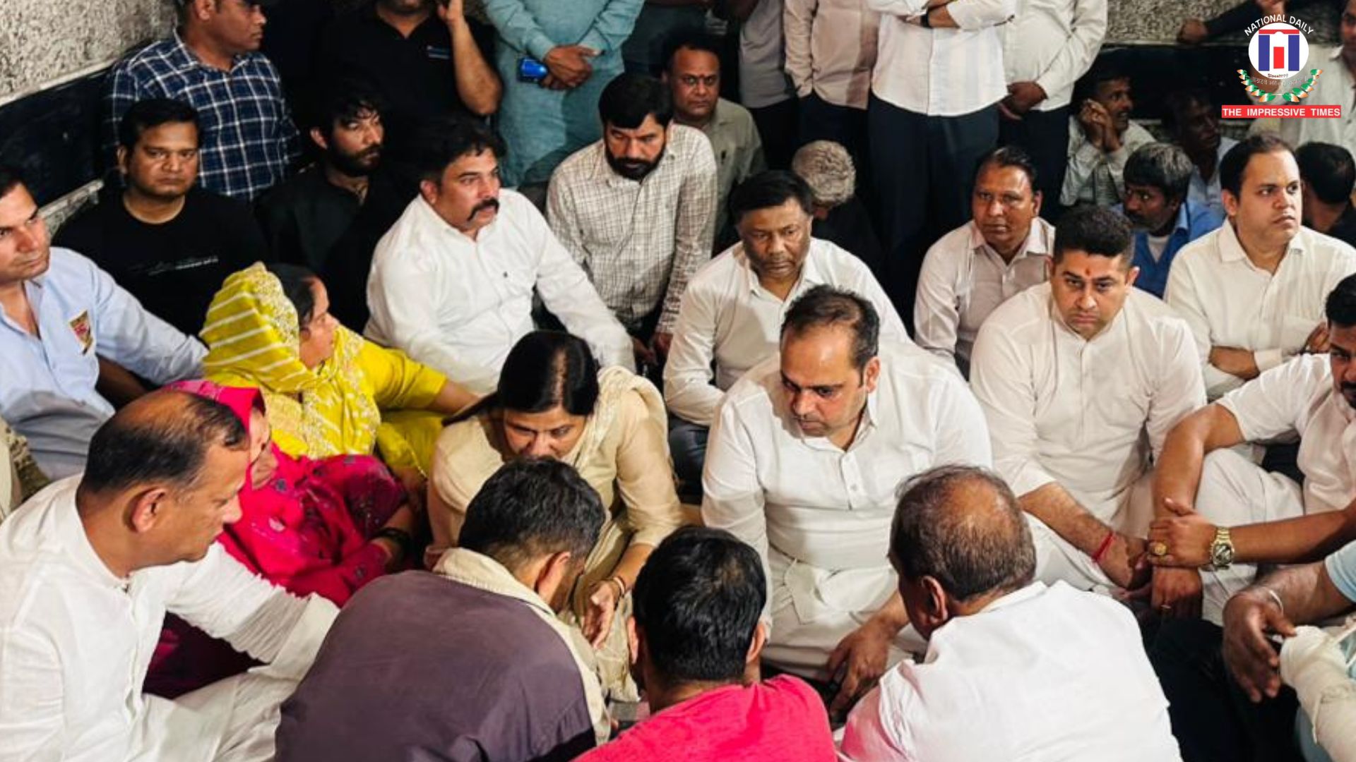 Ravindra Indraj Singh Meets Family of Youth Killed in Uttam Nagar Holi Dispute, Assures Strict Action
