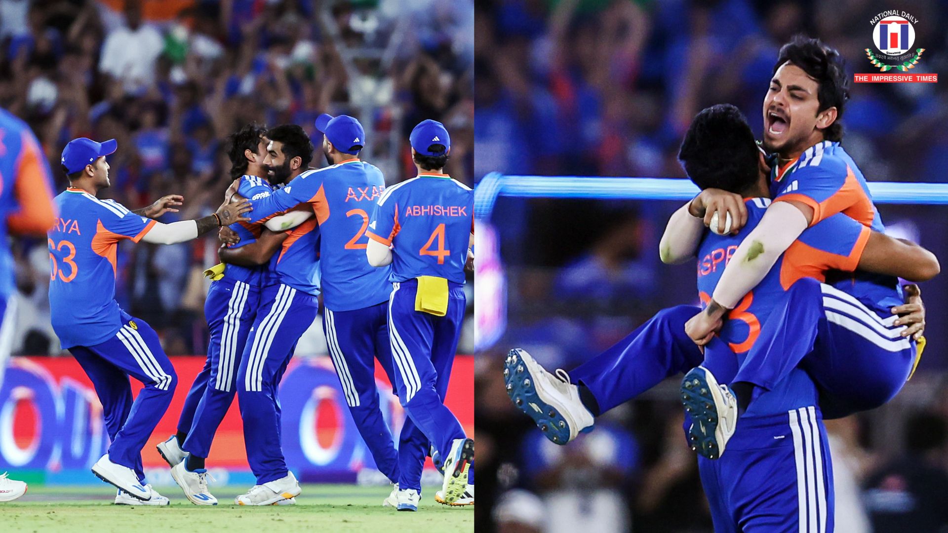 India Beats New Zealand by 96 Runs to Win ICC T20 World Cup in Ahmedabad