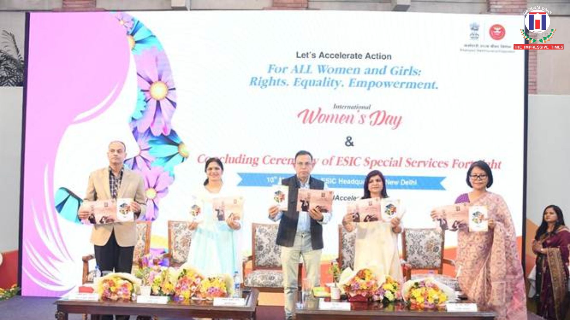 ESIC Marks International Women’s Day, Concludes Special Services Fortnight