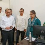 Fatehabad DC Dr. Vivek Bharti Inspects Offices, Health and Exam Centres in Ratia and Nagpur