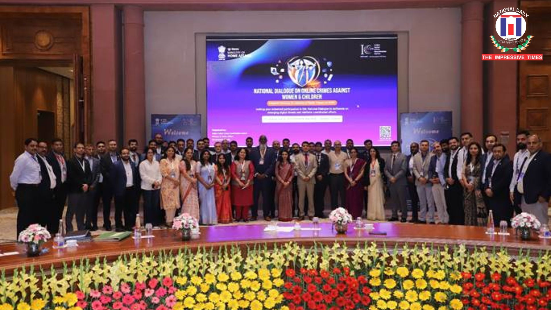 Union Home Secretary Inaugurates National Dialogue on Online Crimes Against Women and Children in New Delhi