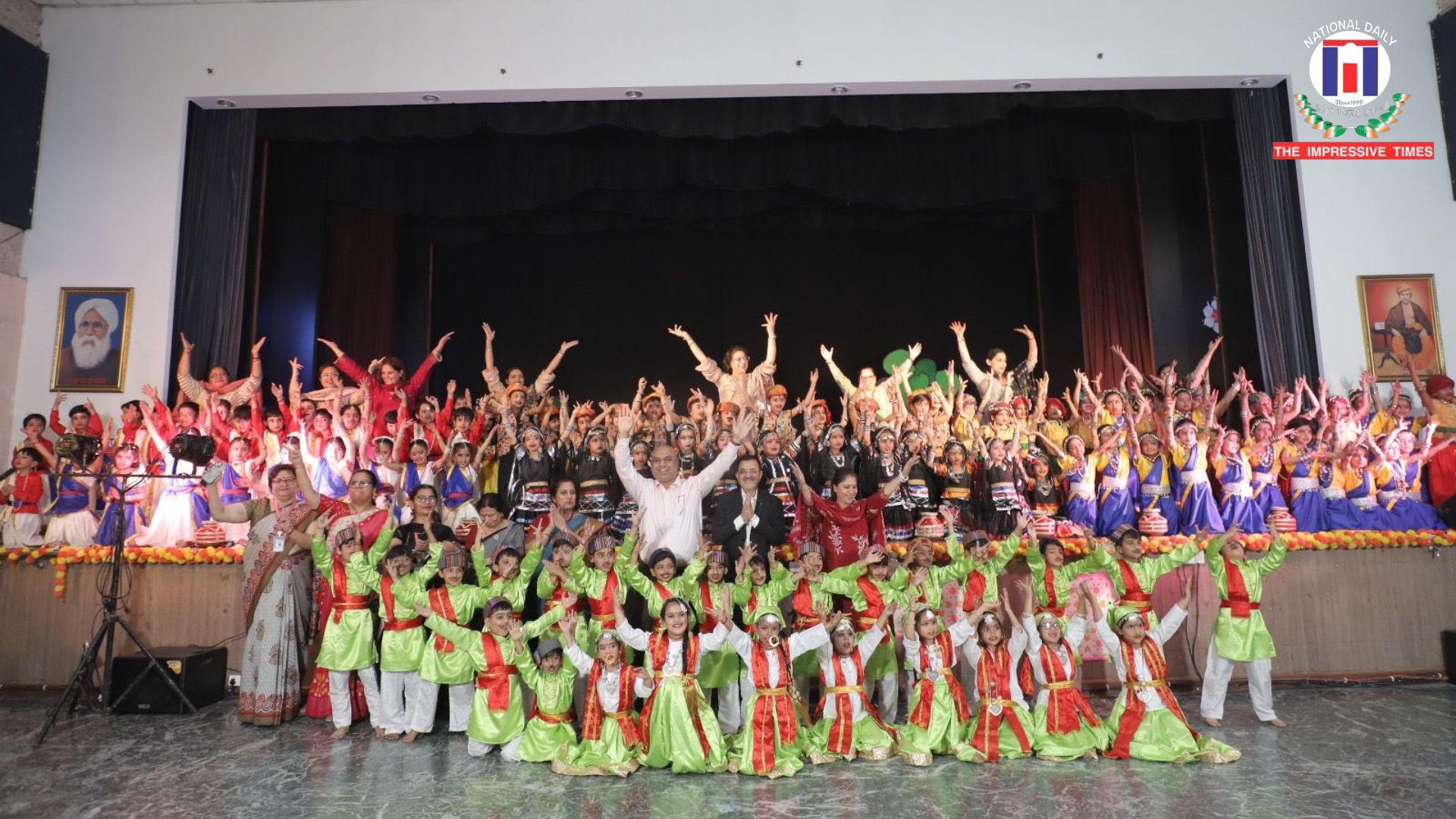 Tiny Tots Shine at “Vividha 2.0-Rang-e-Bharat” Annual Function at DAV Gian Prakash Chopra Public School