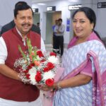 Chief Minister Rekha Gupta Welcomes BJP National President Shri Nitin Nabin