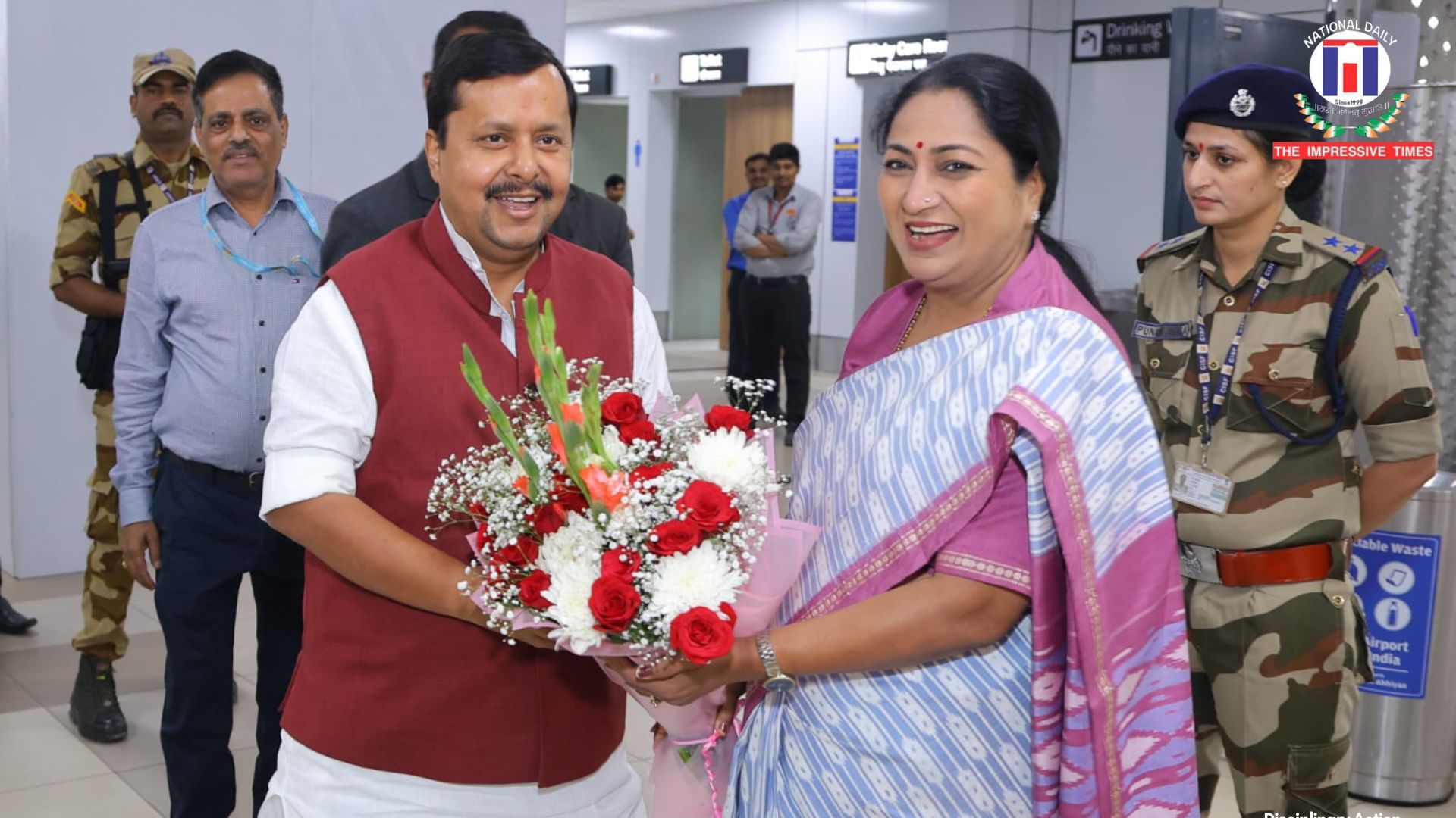 Chief Minister Rekha Gupta Welcomes BJP National President Shri Nitin Nabin