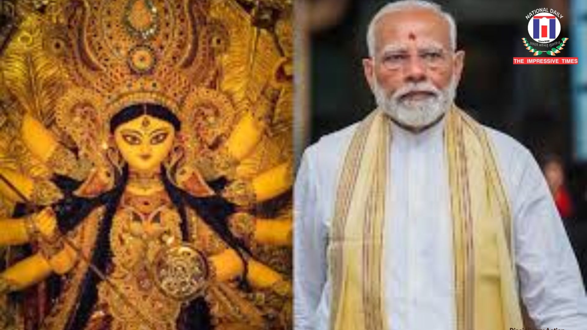 Navratri Celebrations Begin with PM Modi’s Message of Faith and Progress