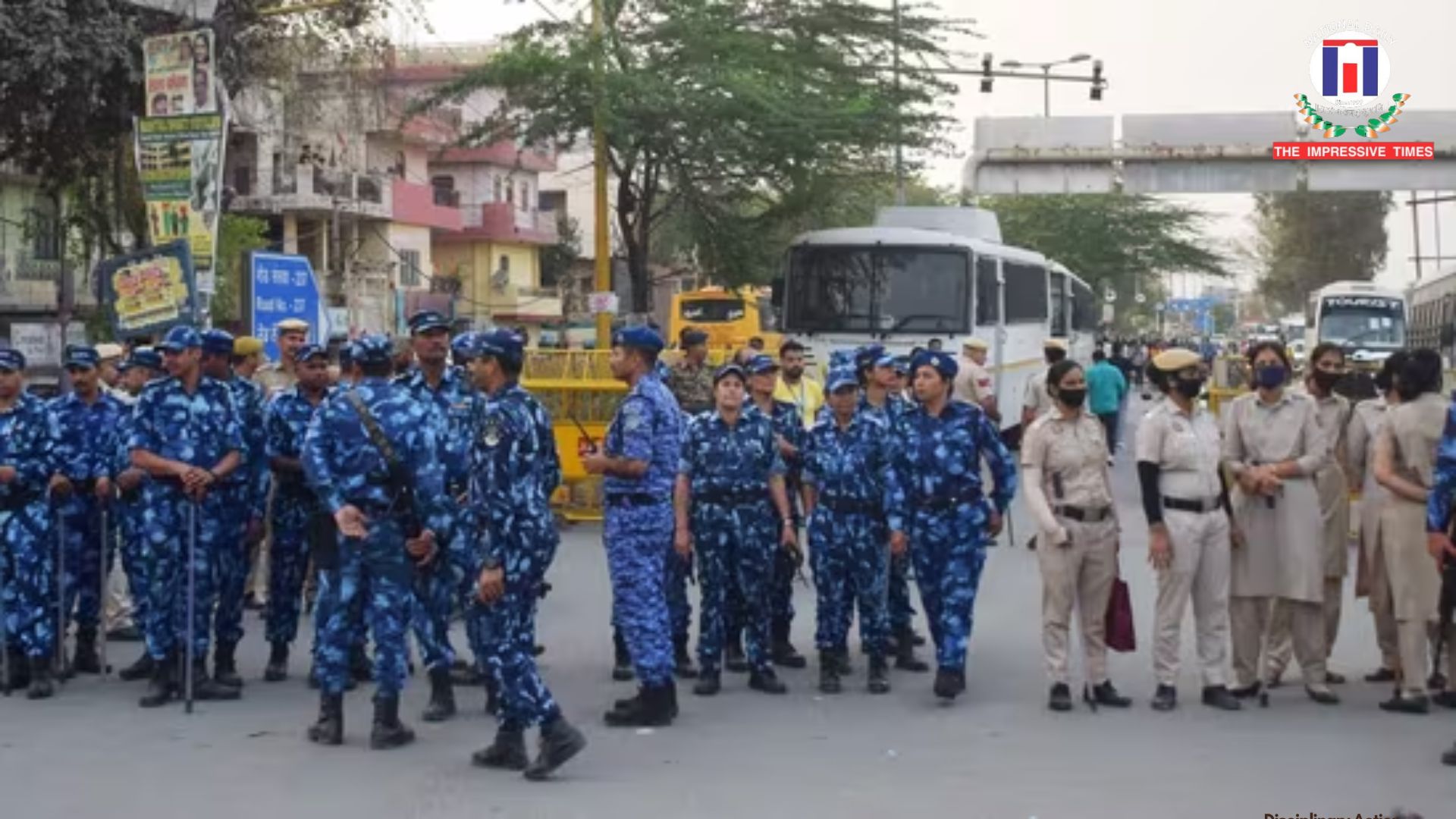 Heavy Security Deployed in Dwarka Ahead of Eid Amid Uttam Nagar Tensions