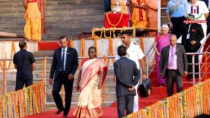 President Murmu Installs Ram Yantra at Ayodhya Ram Temple During Navratri Rituals