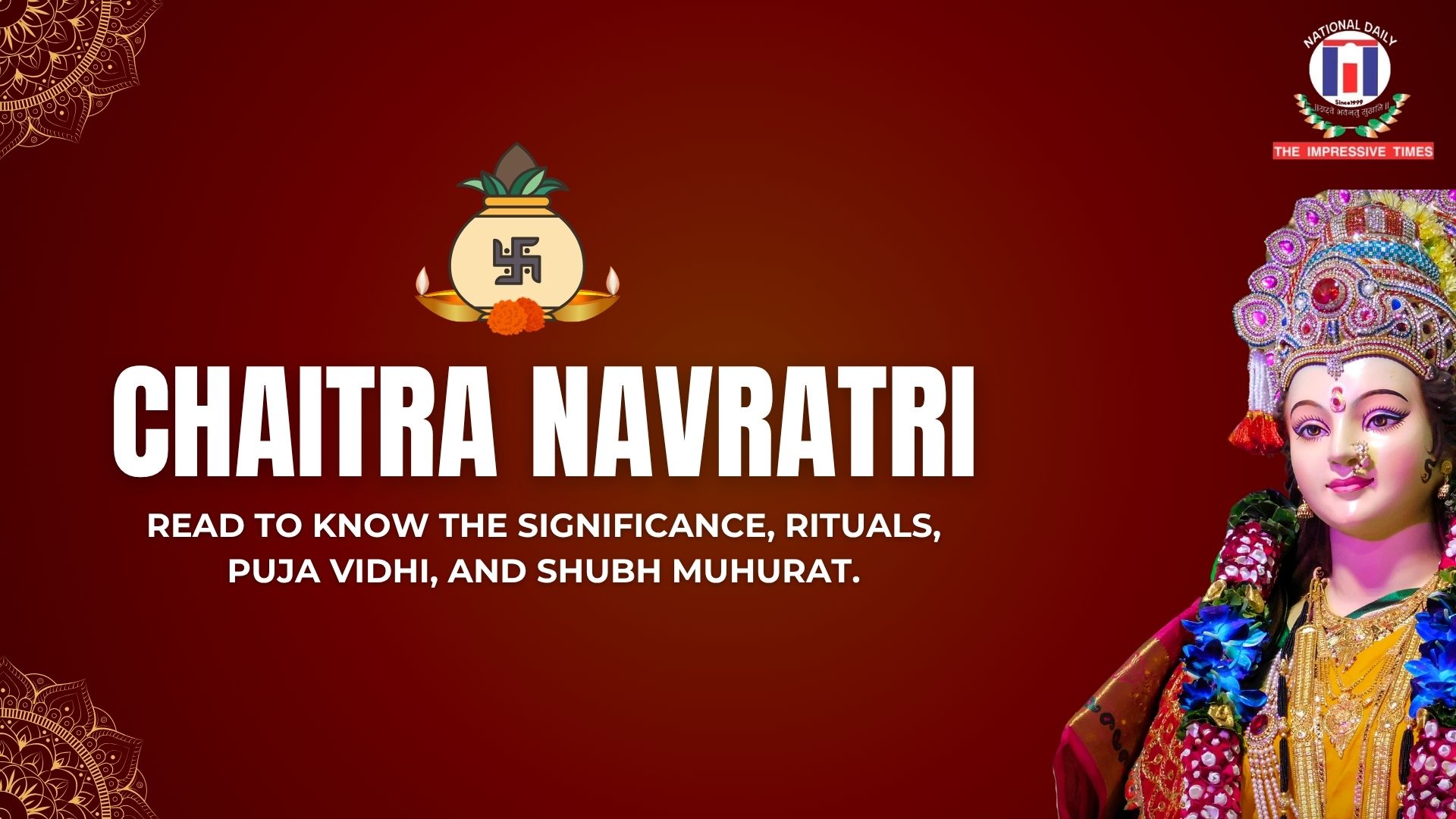 Chaitra Navratri 2026 Day 2: Maa Brahmacharini Puja Vidhi, Mantra, Significance, Wishes & Messages