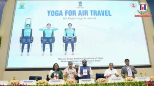 Stay Fit While You Fly: Ayush Ministry Introduces Smart Yoga Routine for Air Travellers