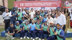 Spark Minda clinches 19th Manav Rachna Corporate Cricket Challenge Trophy 2026