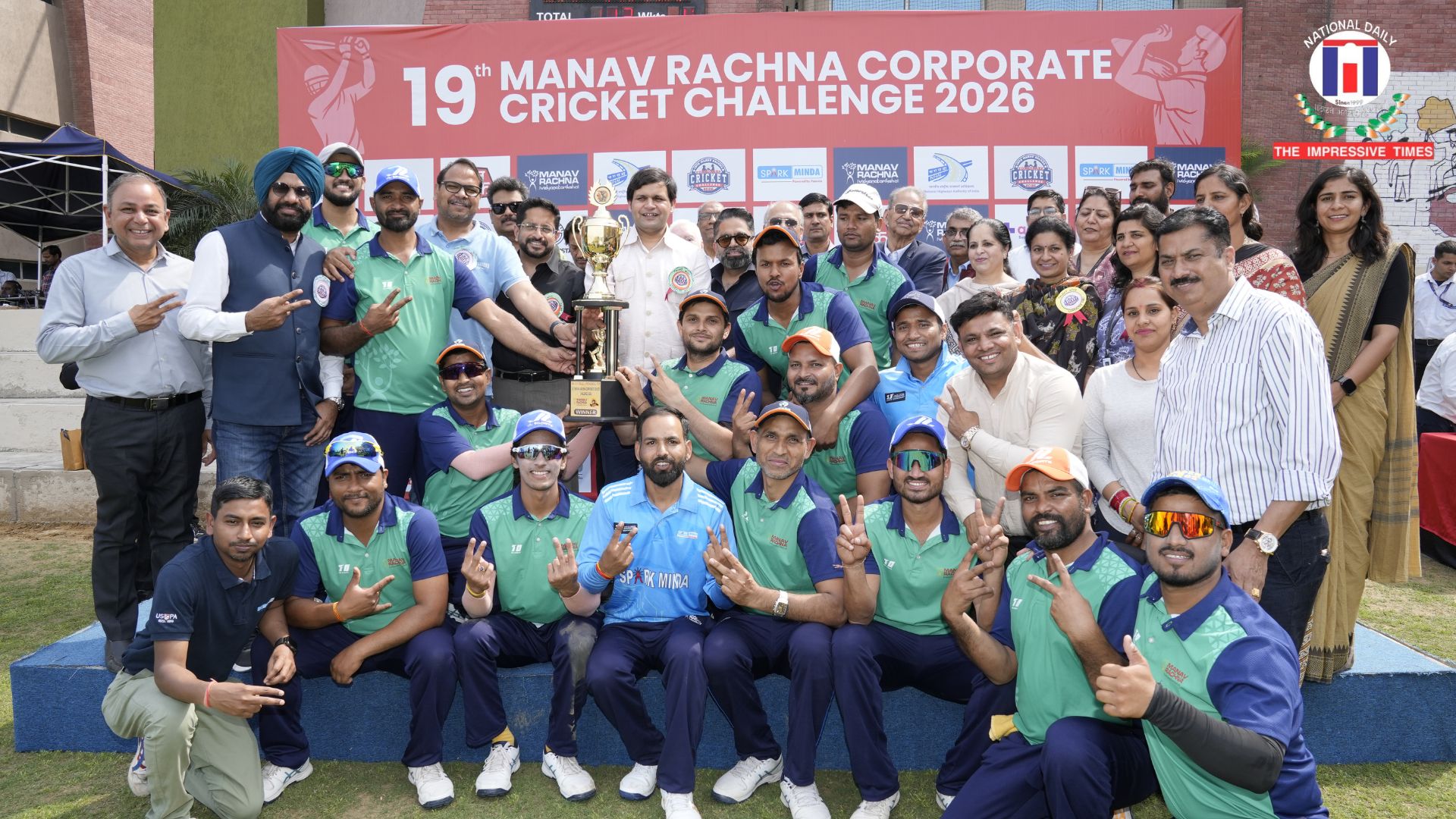 Spark Minda clinches 19th Manav Rachna Corporate Cricket Challenge Trophy 2026
