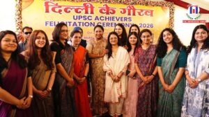 CM Rekha Gupta honors civil services qualifiers at ‘Delhi ke Gaurav: UPSC Achievers Felicitation Ceremony 2026’