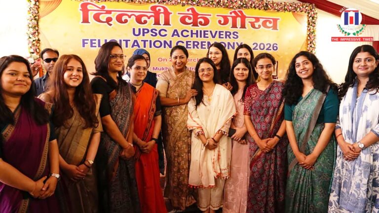 CM Rekha Gupta honors civil services qualifiers at ‘Delhi ke Gaurav: UPSC Achievers Felicitation Ceremony 2026’