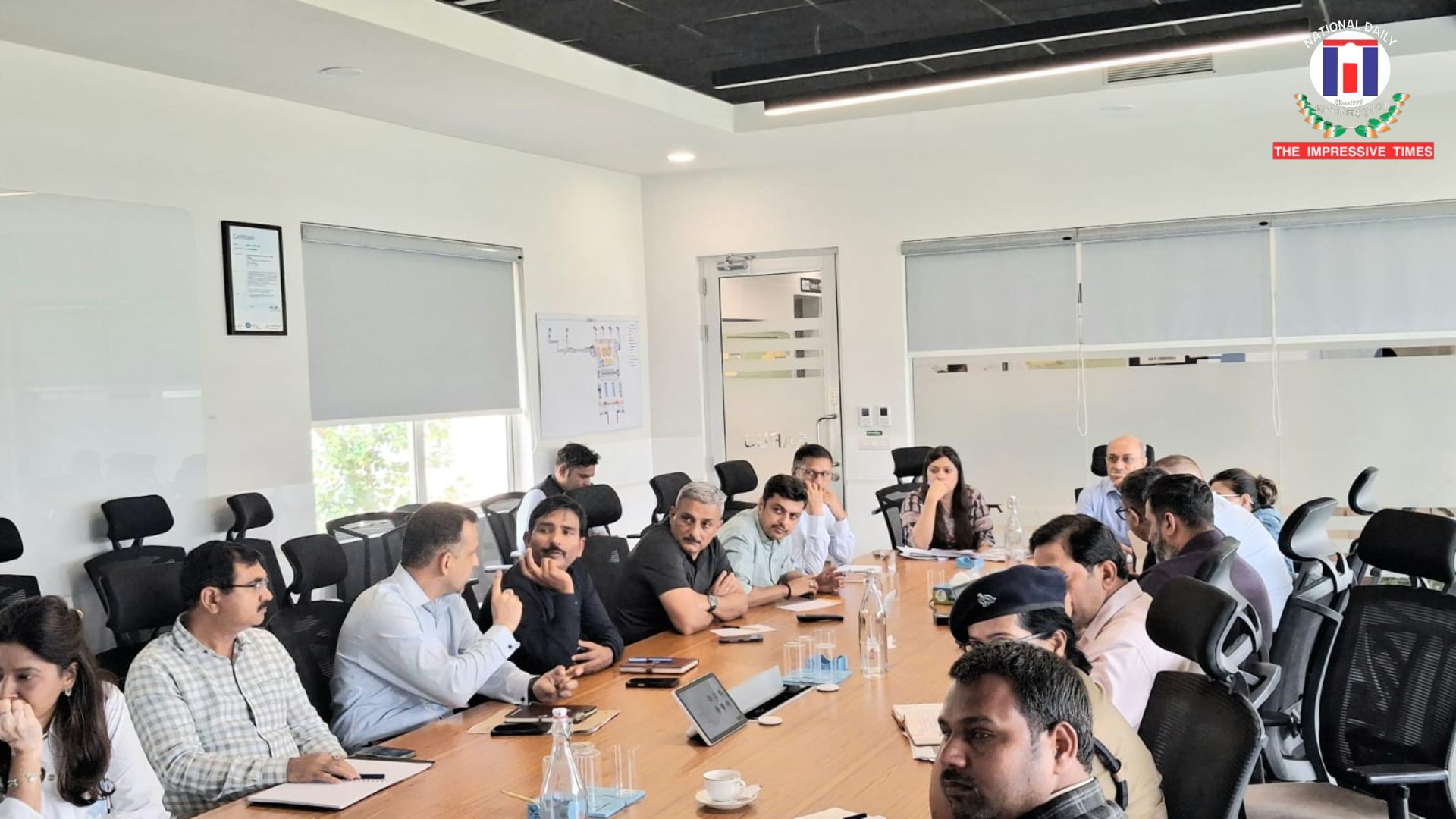 UP ACS Deepak Kumar Reviews VVIP Event Preparations at Noida International Airport