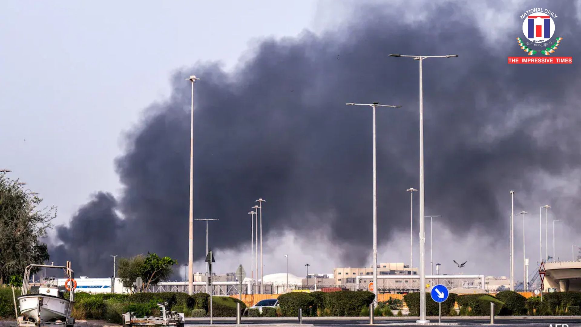 Indian National Injured After Missile Debris Falls in Abu Dhabi Residential Area