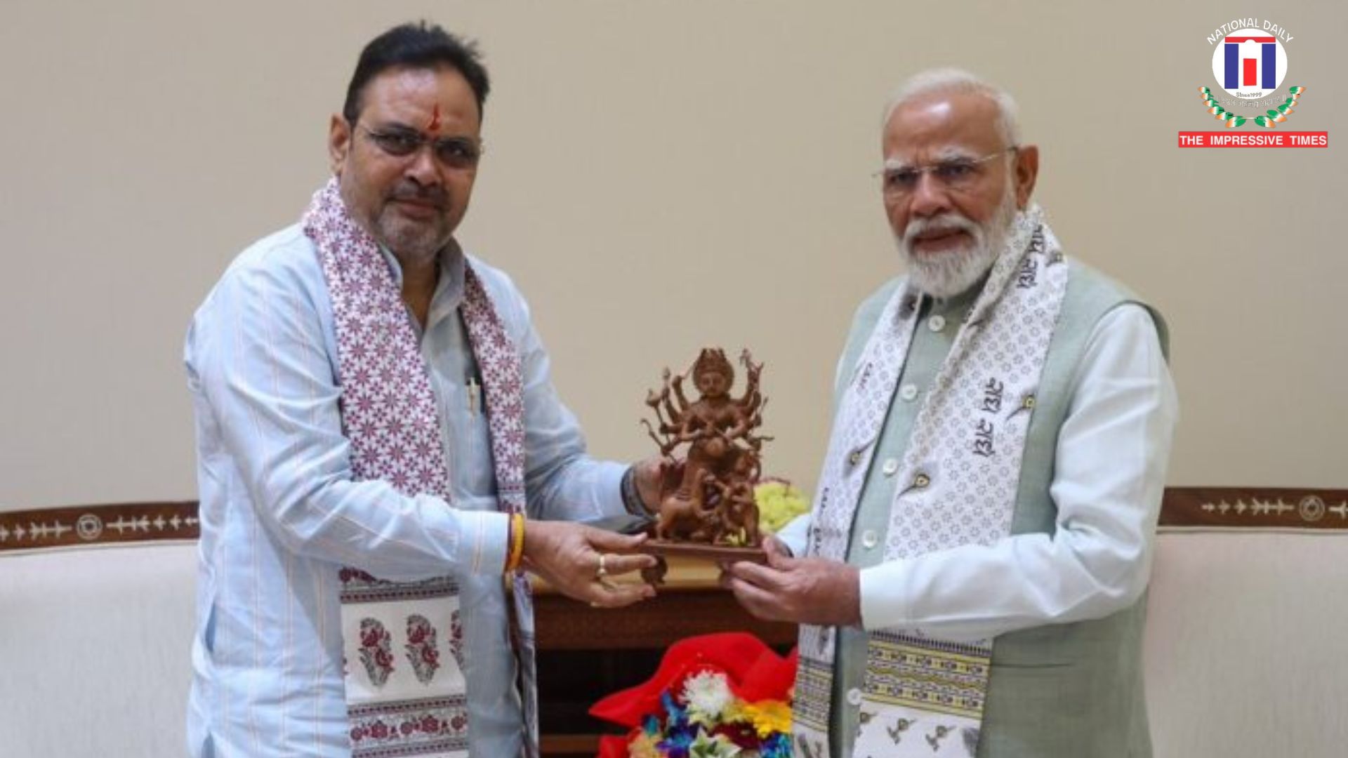 Rajasthan Chief Minister Meets Prime Minister in New Delhi