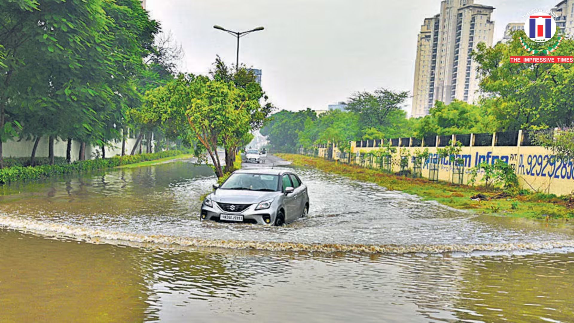 Gurugram Launches 35 Road Projects to Combat Waterlogging Ahead of Monsoon
