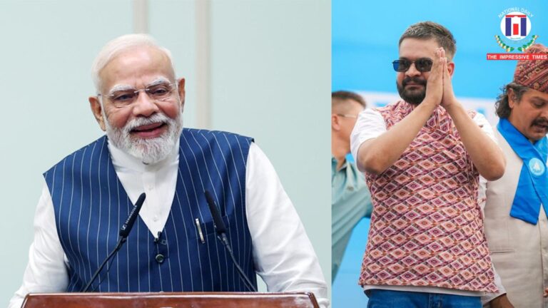 Modi Congratulates Balendra Shah on Becoming Nepal’s 47th Prime Minister