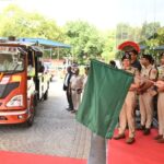 Flagging off of Newly Inducted Cranes in Traffic Unit, Inauguration of Over Speeding Violation Detection Camera System