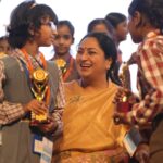 CM Rekha Gupta honours meritorious students, athletes at ‘Yashotsav 2026’, 1,200 toppers receive laptops