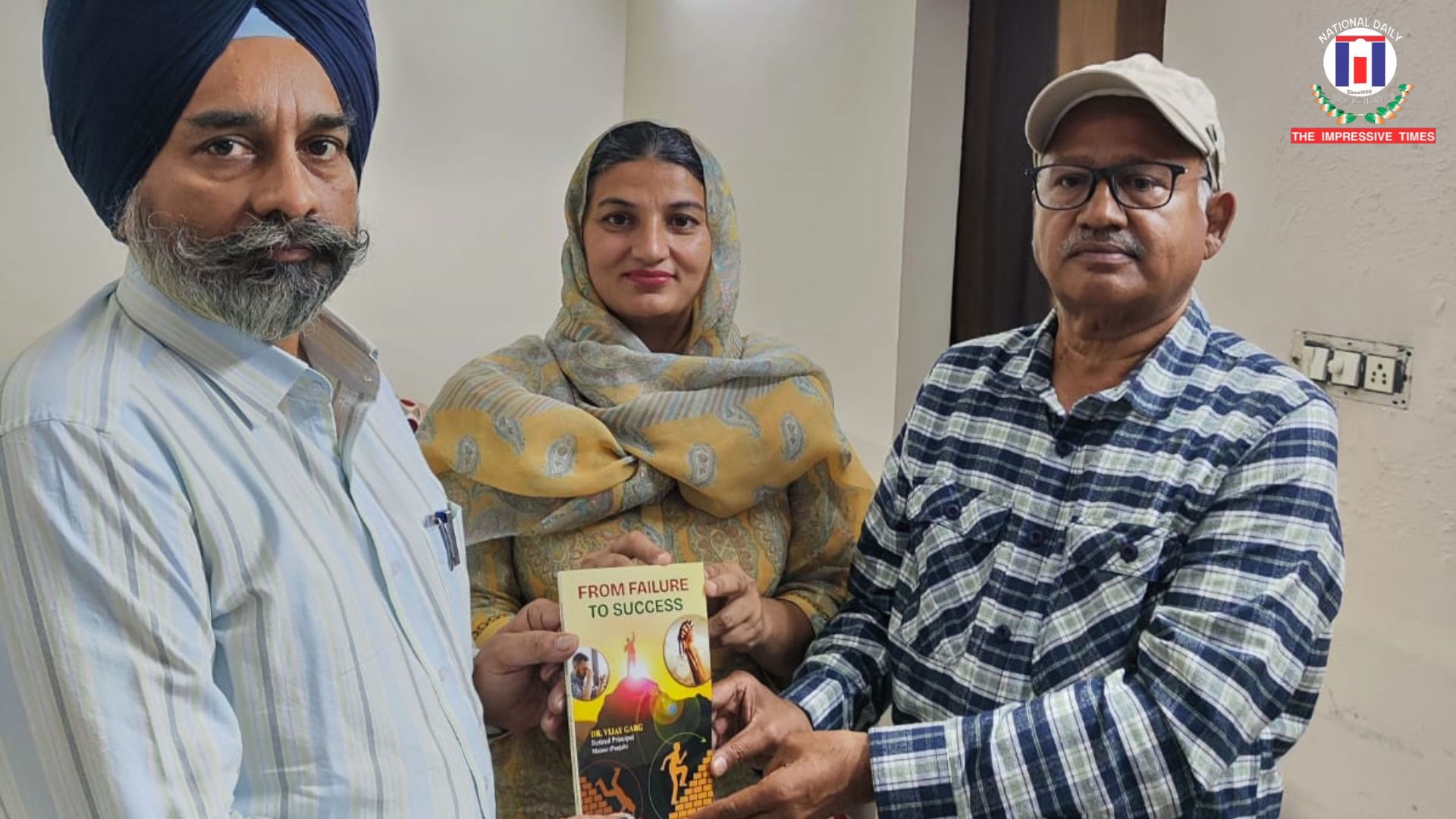 Inspirational Book From Failure to Success Launched at Nishaan Academy Aulakh