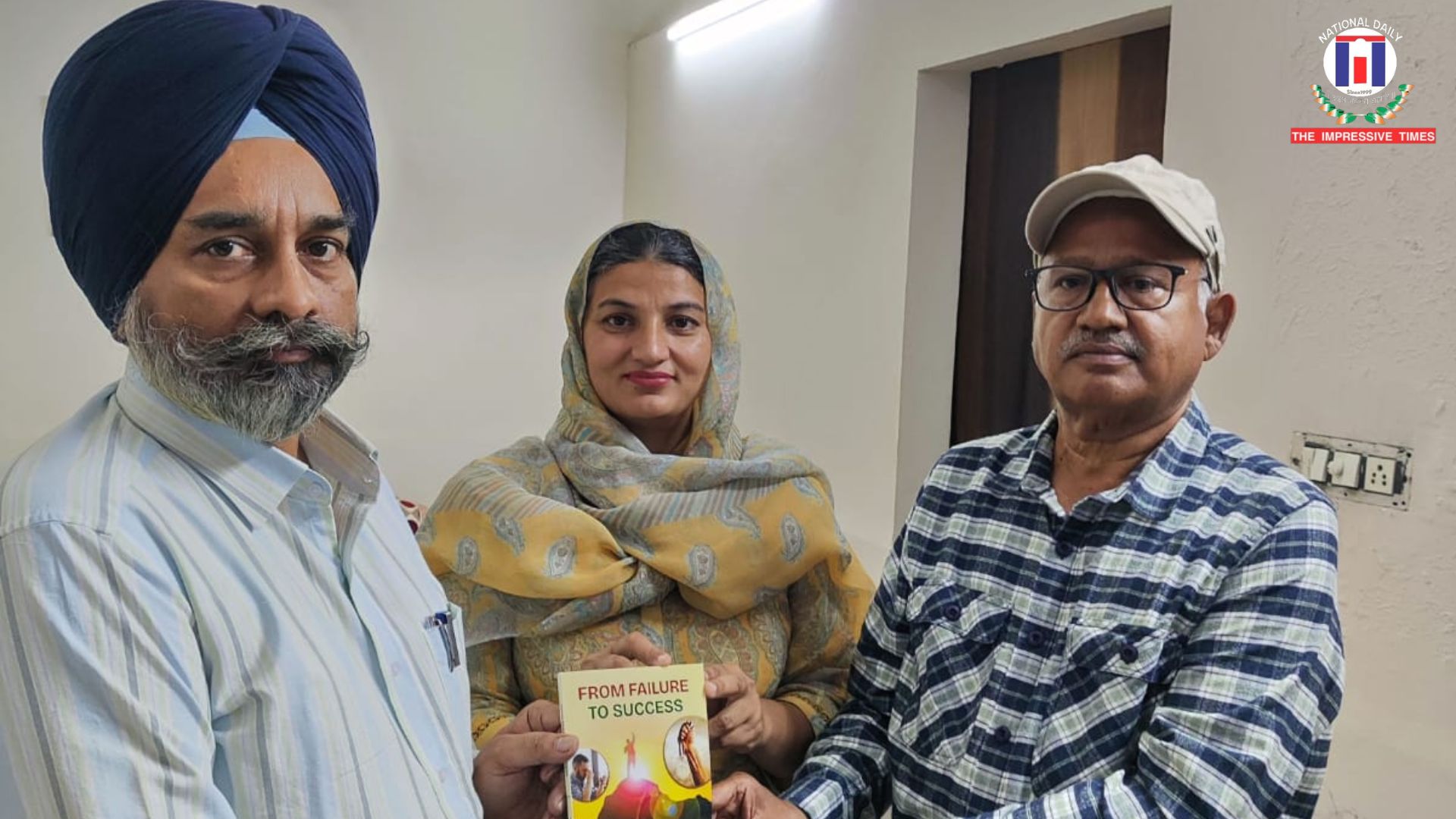 Dr Vijay Garg’s Book” From Failure to Success”  Released at Nishaan academy Aulakh