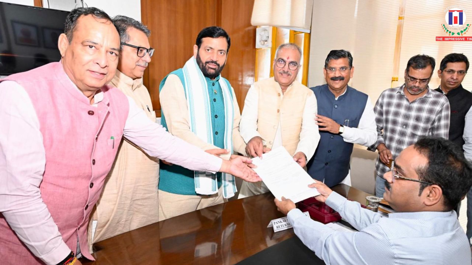 Haryana CM Nayab Saini Supports Sanjay Bhatia’s Rajya Sabha Nomination