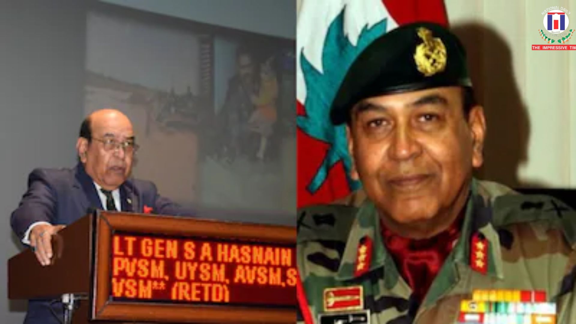 Lt. Gen. (Retd) Syed Ata Hasnain Appointed as Bihar Governor
