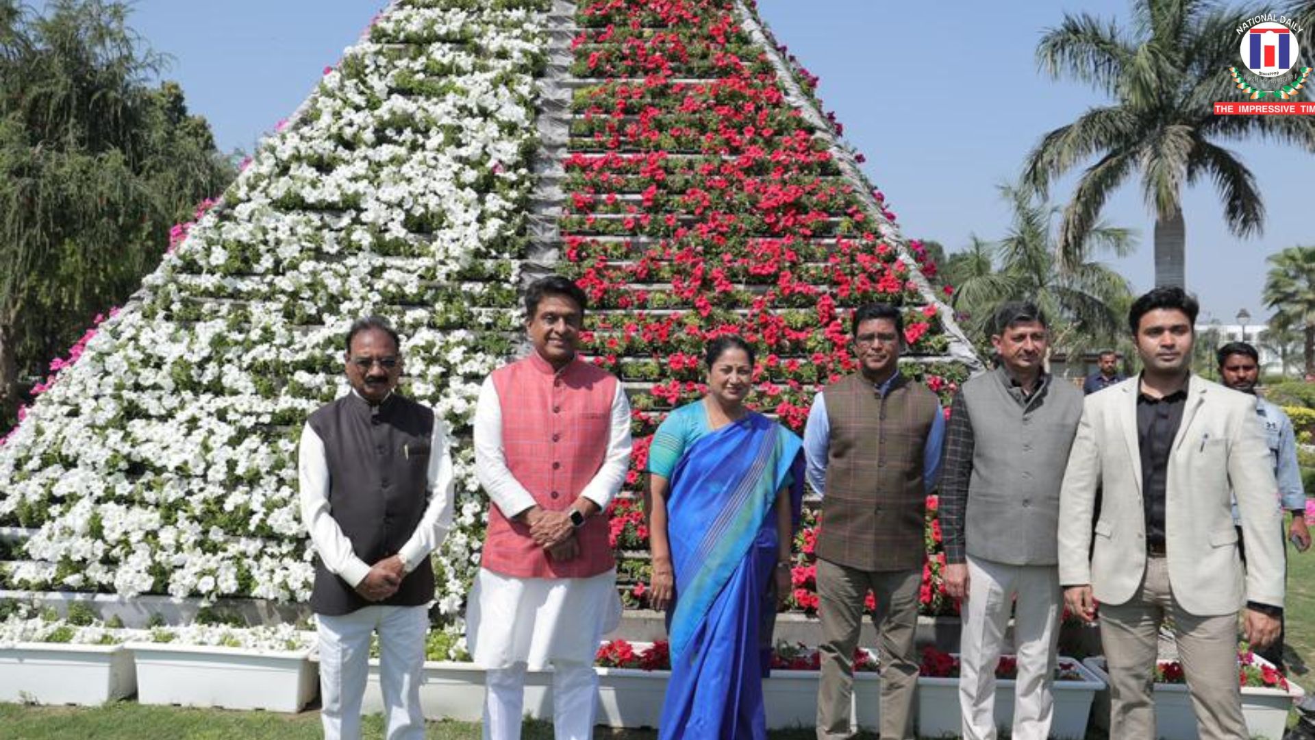 “Capital Fragrant with Flowers”: CM Rekha Gupta Inaugurates Flower Festival 2026