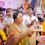 Delhi Chief Minister Rekha Gupta Offers Prayers on Hanuman Janmotsav in Karol Bagh