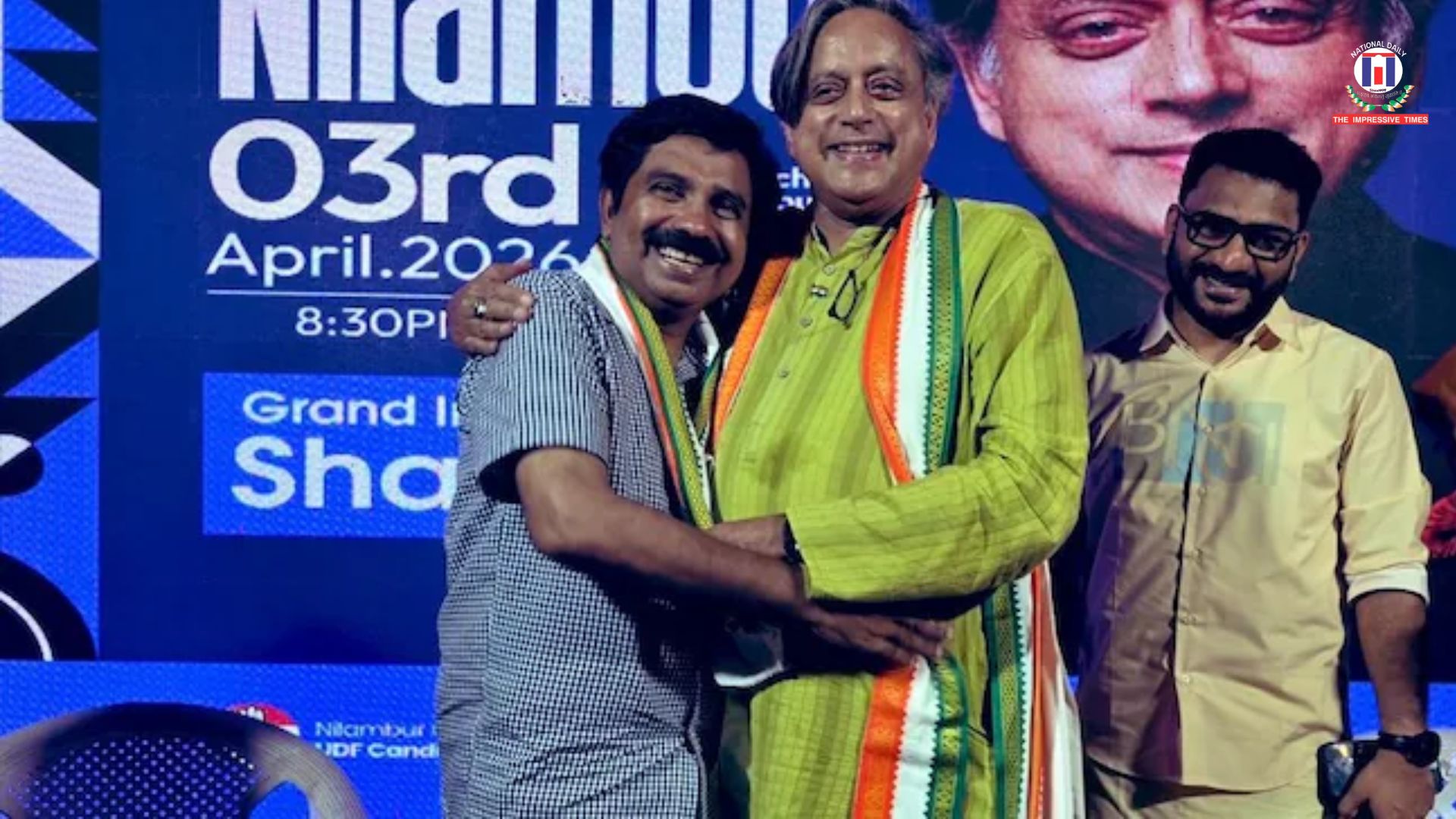 Shashi Tharoor’s Convoy Halted in Kerala, Security Aide Assaulted During Campaign Visit