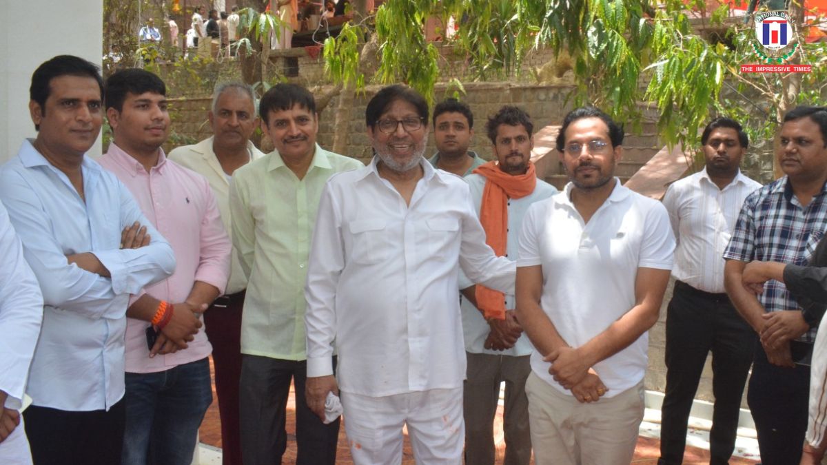 Former Minister Kartar Singh Bhadana Leads Shiv Parivar Installation at Satya Siddh Baba Satkund Temple