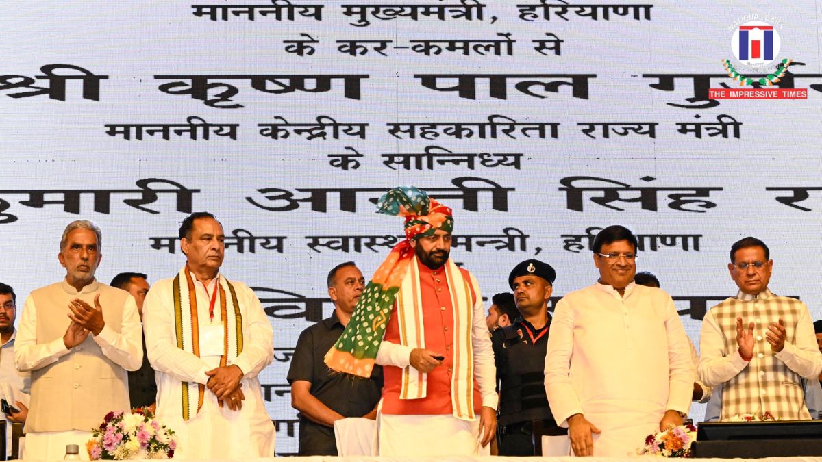 Major Boost for Faridabad, CM Lays Foundation Stone of Development Works Worth Over ₹120 Crore