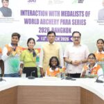 Union Sports Minister Felicitates Indian Contingent for Stellar Performance at Bangkok 2026 World Archery Para Series