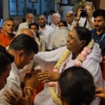 Union MoS for Jal Shakti Raj Bhushan Chaudhary Seeks Blessings of Mata Amritanandamayi Devi, Reviews Water Management Research in Kerala