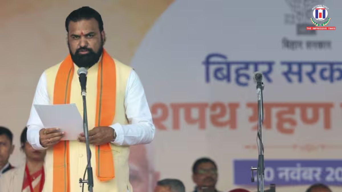Samrat Chaudhary Takes Charge as Bihar Chief Minister, Marking Political Shift