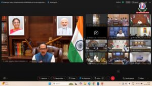 Shivraj Singh Chouhan Reviews States’ Preparedness for ‘Viksit Bharat – G RAM G’ Initiative