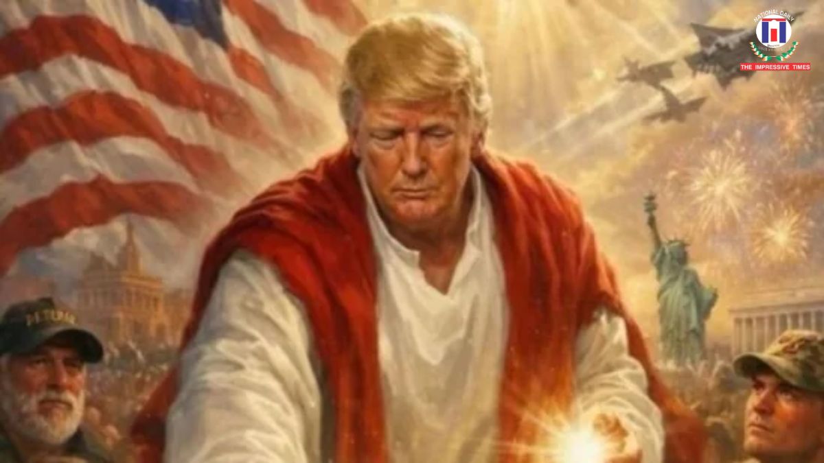 Donald Trump Deletes AI Image Depicting Himself in ‘Jesus-Like’ Role After Criticism