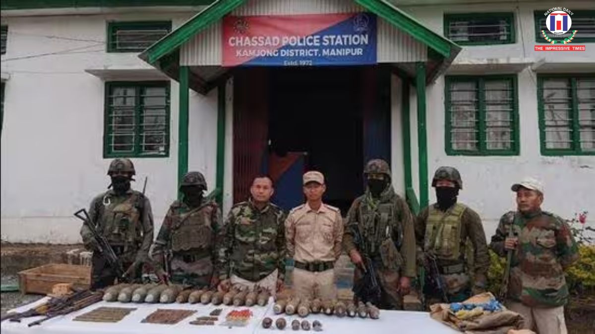 Manipur: Militants Arrested, Large Cache of Arms and Explosives Recovered Along Border