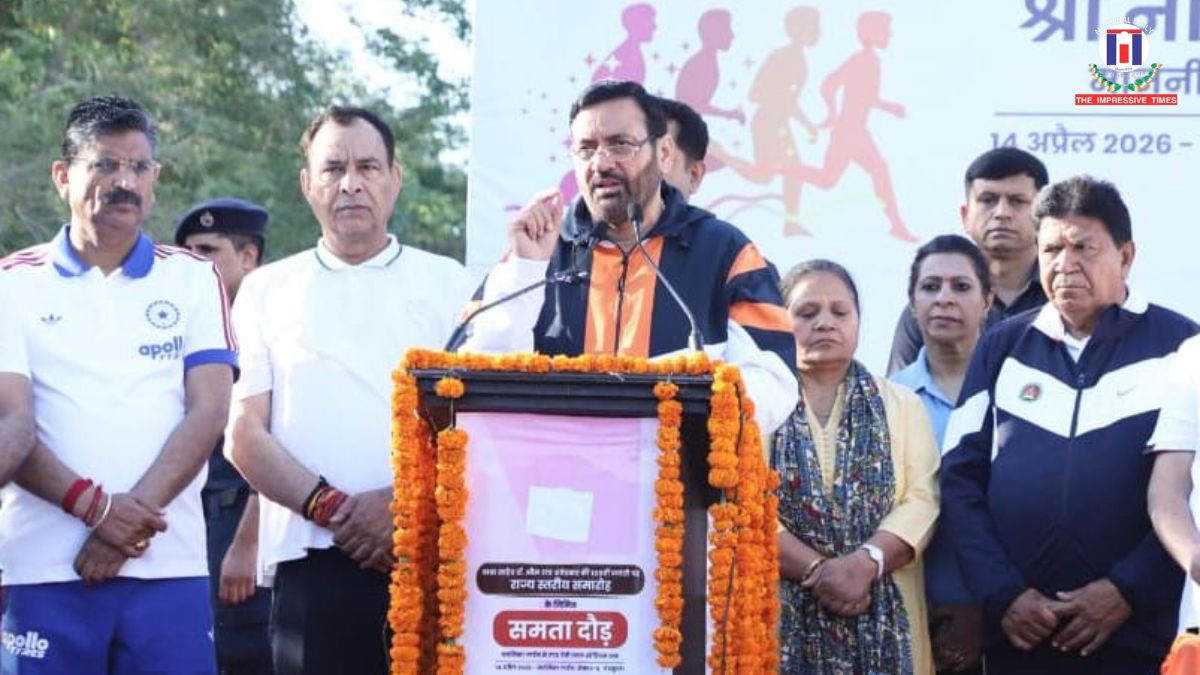 CM Nayab Singh Saini Flags Off ‘Samta’ Marathon in Panchkula