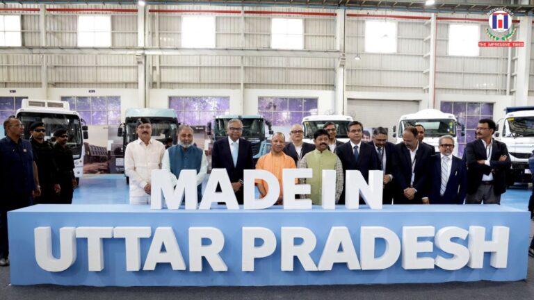 Yogi Adityanath marks Tata Motors milestone as Lucknow plant rolls out 1 millionth vehicle